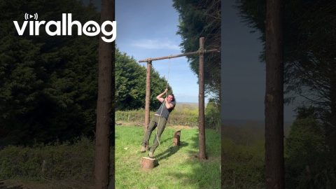 Rope Trick From the Movies || ViralHog