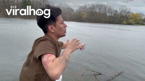 Man Training to Be an Airbender || ViralHog
