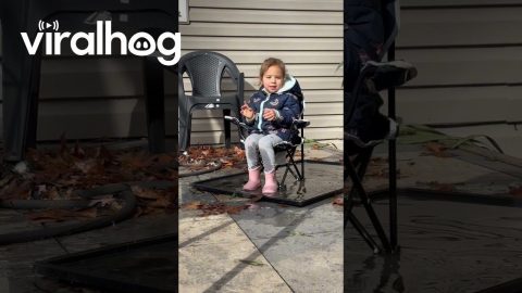 When It’s Winter but You’re a Summer Girl at Heart || ViralHog