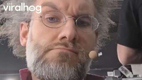 Professor of Magic Pulling Coins From Thin Air || ViralHog