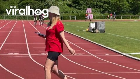 Unicycling Race || ViralHog