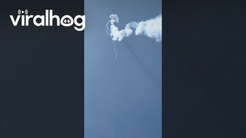 Small Thai Rocket Launches Into Space || ViralHog