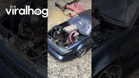 Toy Car With Real Engine || ViralHog