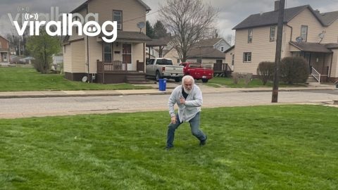 Uncle Greg Tries to Win a Race on Easter || ViralHog
