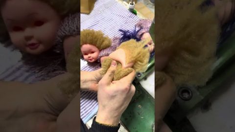 Curly Doll Hair Transformation || ViralHog