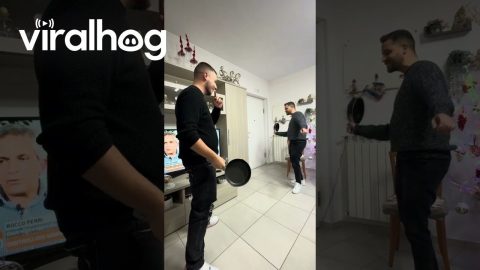 Playing Ping Pong Without the Ball || ViralHog