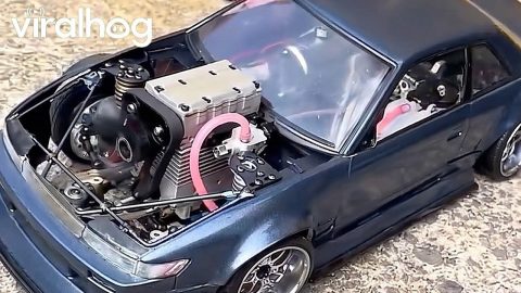 Toy Car With Real Engine || ViralHog