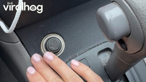 Old Car's Lighter Still Gets Hot || ViralHog