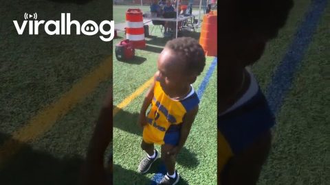 Five Year Old Track Star || ViralHog
